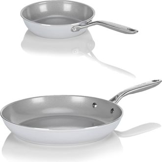 TECHEF CeraTerra - 8 and 12 Inch Frying Pan Set