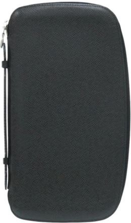 Louis Vuitton Pre-owned Wallets, male, Black, Size: ONE SIZE Pre-owned Long wallet (bi-fold)
