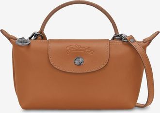 Longchamp Handtasche aus Glattleder Pochette XS Le Pliage Xtra
