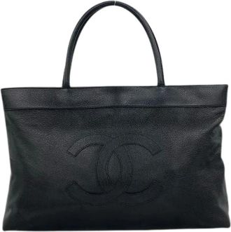 Chanel Pre-owned Caviar Handbag - Dames - Vintage Shopper - Zwart - ONE Size - Leer - Vintage