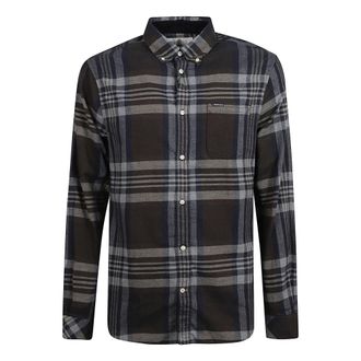 Barbour Dovedale Shirt - Heren - Casual Overhemden - Bruin - 2XL - Katoen - Overhemden