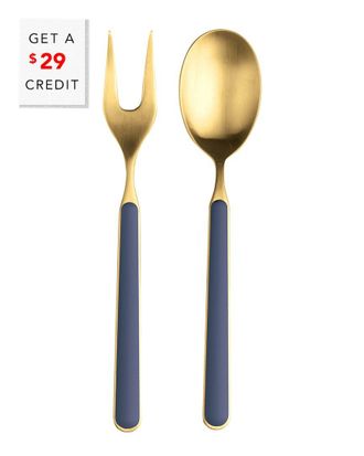 Mepra 2Pc Fantasia Ice Serving Set With $29 Credit
