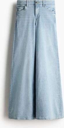 H&M Wide High Jeans - Blue