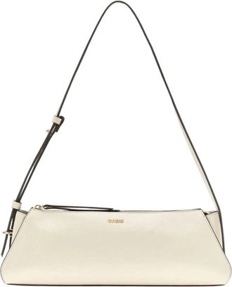 Guess Xena Flap Shoulder Bag - Dames - Schoudertassen - Beige - ONE Size - Tassen