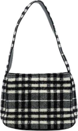 Burberry Pre-owned Wool Shoulder Bag - Dames - Vintage Handtas - Veelkleurig - ONE Size - Wol - Vintage