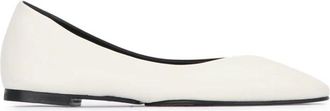 Jacquemus Les Ballerines Ovalo - Dames - Ballerinas - Wit - 36 EU - Leer - Schoenen