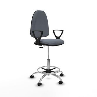Piqueras y Crespo Piqueras Et Crespo Bfn05rp Silla De Oficina Gris Ajustable