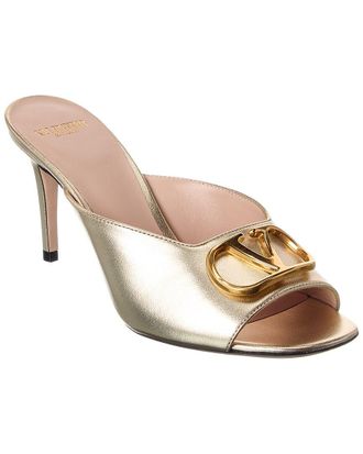 Valentino Vlogo Signature 80 Leather Sandal