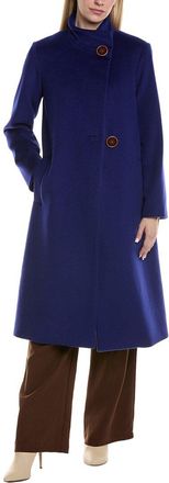 Fleurette Wool-Blend Coat