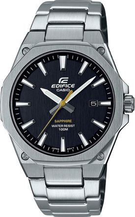 Casio Edifice Mens Silver Watch EFR-S108D-1AVUEF Stainless Steel - One Size