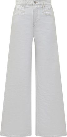 Isabel Marant Lemony Pants - Dames - Loose Fit Jeans - Wit - S - Katoen - Jeans