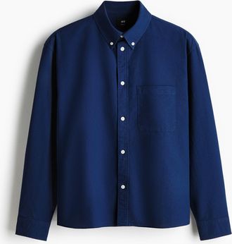 H&M Relaxed Fit Oxford shirt - Blue