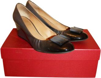 Ferragamo Ombre Wedge Pumps Size 40