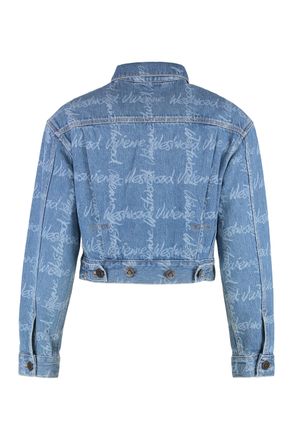 Vivienne Westwood Womens Marlene Denim Jacket Cotton