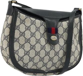 Gucci Pre-owned Cross Body Bags, female, Blue, Size: ONE SIZE Pre-owned Shoulder Bag