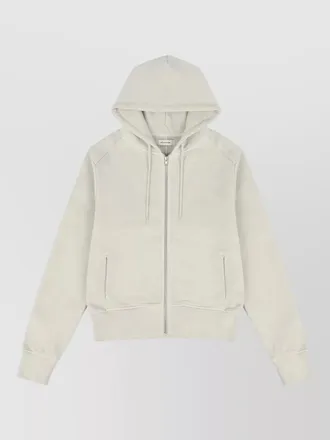 Entire studios hooded jacket long sleeves ribbed hem