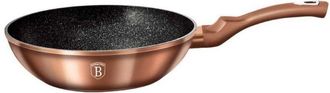 OEM Sart&eacute;n Wok De Granito 28 Cm Berlinger Haus Oro Rosa Bh-1512