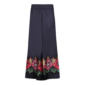 La DoubleJ Wide Trousers, female, Multicolor, Size: XS Palazzo Trousers