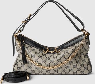 Gucci Starlet Medium Shoulder Bag, Beige, Original GG Fabric