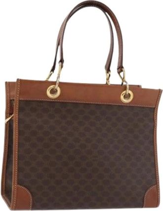 Celine Pre-owned Handbags, female, Brown, Size: ONE SIZE Pre-owned Vintage Hand Bag
