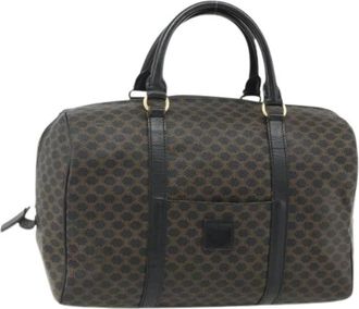 Celine Pre-owned Handbags, female, Black, Size: ONE SIZE Pre-owned Boston Bag