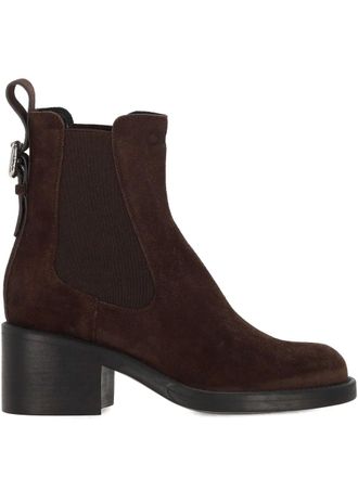 Chloé buckle detail boots - Marrone