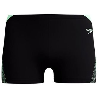 Speedo Hyperboom Splice Aquashort Badehose f&uuml;r Herren | schwarz