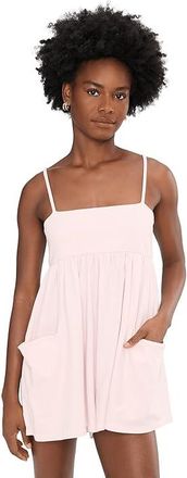 Free People Movement Hot Shot Strappy Romper Womens Shorts Bloom : SM (Womens 4-6), Cotton/Spandex