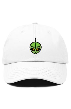 Dalix Duder Alien Dad Cap in White at Nordstrom