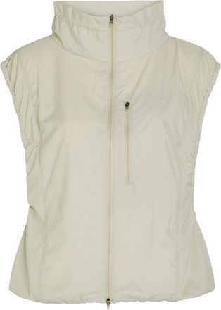 Stella McCartney Adidas X Stella Mccartney High-neck Shell Running Gilet - Beige - S (UK8-10 / S)