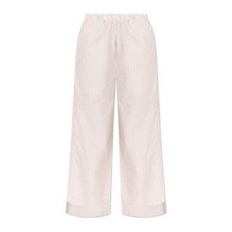 By Malene Birger Wide Trousers, female, White, Size: M Mirabello Trousers