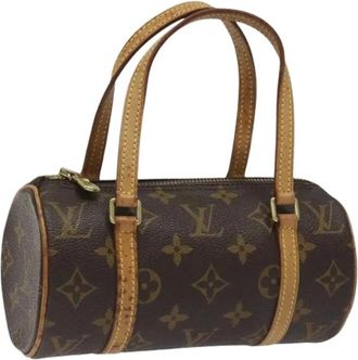 Louis Vuitton Pre-owned Mini Bags, female, Brown, Size: ONE SIZE Pre-owned Vintage Canvas Mini Bag