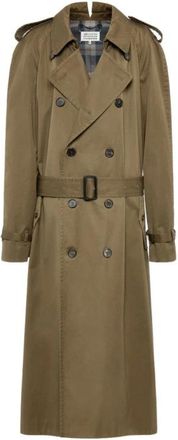Maison Margiela Dames, Mantels, Groen, Maat: XS Katoen