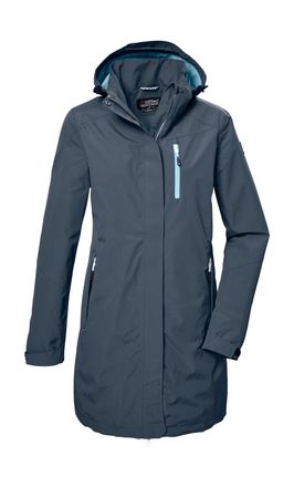 Killtec Parka KILLTEC KOS 30 WMN PRK, Damen, Gr. 36, blau (royalblau), Obermaterial: 100% Polyester;Futter: 100% Polyester, Jacken Parka, Funktionsparka: wass