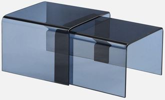 Sweeek Mesas Nido Rectangulares Y Cuadradas De Cristal Templado