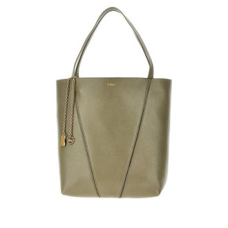 Chlo&eacute; Medium Chlo&eacute; Spin leather tote bag Woman One Size
