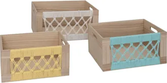 Atmosphera Juego De 3 Cajas Tipo Fruta Australie - Atmosphera Cr&eacute;ateur DInt&eacute;rieur