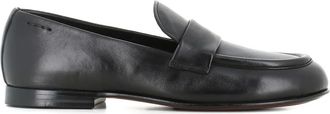 Alexander Hotto leather strap loafers - women - Leather/Leather/Leather/Rubber - 37.5 - Black