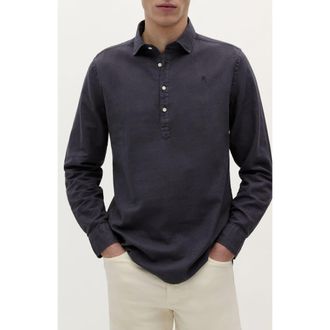 Scalpers New Polera Colors Shirt in Navy at Nordstrom, Size 41 Eu