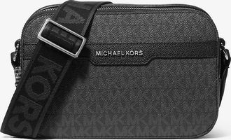 Michael Kors Hudson Signature Logo Camera Crossbody Bag