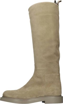 3Juin Laarzen Beige - Dames - Hoge Laarzen - Beige - 41 EU - Su&egrave;de - Schoenen