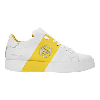 Philipp Plein unisex, Schoenen, Wit, Maat: 35 EU Leer