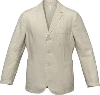 Aspesi Samuraki Blazer - Heren - Blazers - Beige - XL - Katoen - Jassen