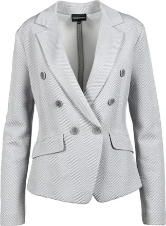 Emporio Armani Mujer, Chaquetas, Gris, Talla: M