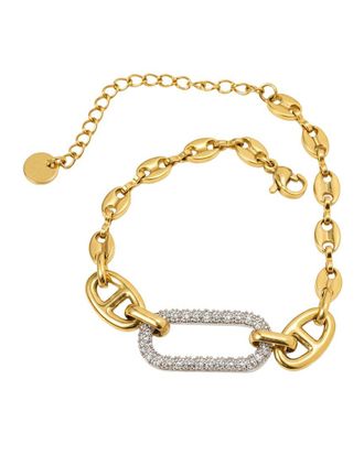 Liv Oliver 18K Plated Bracelet