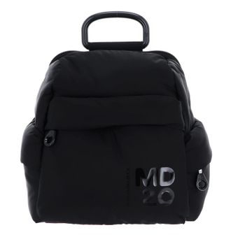 Mandarina Duck Womens MD20 Balloon Backpack, Black, One Size