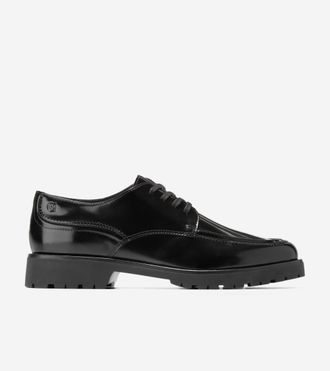 Cole Haan Womens Treena Lug Oxford Shoes - Black Size 5.5