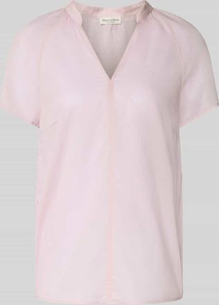 Marc O'Polo Loose Fit Blusenshirt aus reiner Baumwolle in Lavender, Größe 34