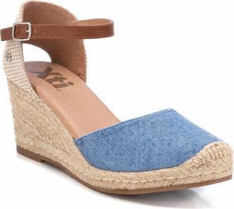 Xti Womens Wedge Sandal In Jeans