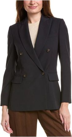 Brunello Cucinelli Jassen, Dames, Blauw, M, Leer, Mh 5802443P_C2446 Jacket